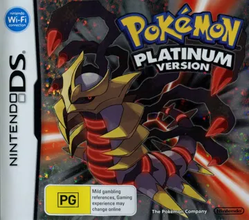 Pokemon - Versione Platino (Italy) box cover front